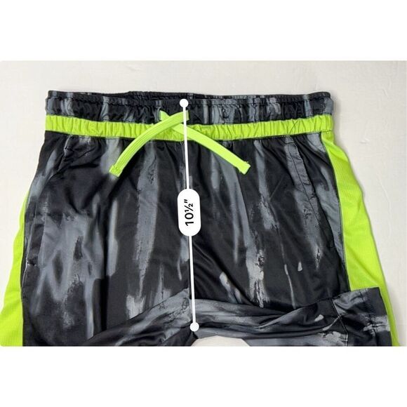 Russell Boys Sports Athletic Dri-Power 360 Green Gray Shorts Sz XL(14-16) NWOT - Picture 10 of 11